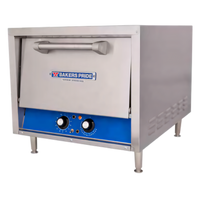 Bakers Pride HearthBake Series Countertop Electric Single-Compartment Pizza/Pretzel Oven with 2 Removable Cordierite Hearth Decks