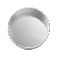 American Metalcraft EZ-Release Round Cake Pan, 12 Inch Diameter x 3 Inch Deep, 14-Gauge Aluminum