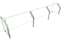 Hatco Flav-R-Shield ES31-108 Self-Service Sneeze Guard, 108