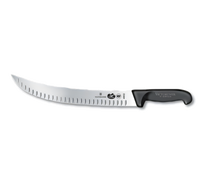 Victorinox 12-Inch Curved Granton Cimeter Knife with Black Fibrox Pro Handle