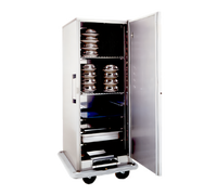 Space-Saver Convertible Insulated Electric Banquet Cart Holding Cabinet, Single Door, 48 Plate Capacity