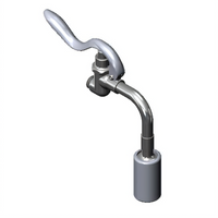 T&S Brass Low Flow 90-Degree Pre-Rinse Spray Valve, 0.65 GPM