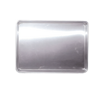 Half-Size Solid Aluminum Bun Pan, 13 x 18 x 1 Inch, 18 Gauge