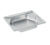 Vollrath Super Pan® Super Shapes Half-Size Hexagon Solid Hotel Pan, 2.2 Qt, Stainless Steel
