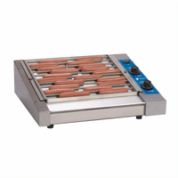 Antunes HDC-30A Dual-Heat Thermostatic Hot Dog Corral Grill, 30 Hot Dog Capacity, 120V