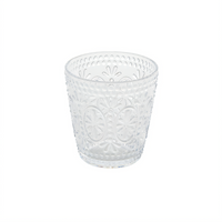 American Metalcraft Lilli Drinkware Collection Stackable Tritan Rocks Glass, Clear, 8 oz.