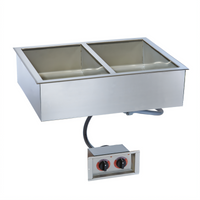 Alto-Shaam Halo Heat Drop-In Electric Waterless Hot Food Well, 2 Full-Size Pan Capacity