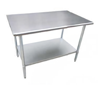 Serv-Ware T3048CWP-16S Stainless Steel Prep Tables