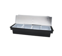 Admiral Craft Equipment Corp. DCD-4BK Bar Garnish Caddies Case of 6