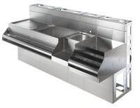 Krowne Royal Series Built-In Modular Bar Die Wall System