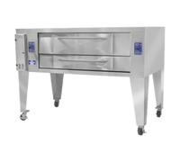 Bakers Pride Super Deck Series Y-600 Gas Pizza Deck Oven with 60