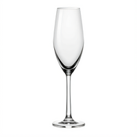 Sondria 7 oz Clear Stemmed Flute Glass, 2 Dozen per Case