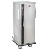 FWE PS-1220-15 Mobile Heated Holding Cabinet, 15 Full-Size Pan Capacity, Humi-Temp, Stainless Steel