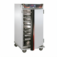 Correctional Insulated Mobile Heated Cabinet, 1 Compartment, 9 Pan Capacity, 120V