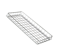 Cres Cor Chrome Plated Wire Basket for Cook and Hold Ovens, 13-3/8 x 25-7/8 x 2-5/8