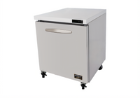 Kool-It Signature One-Section Undercounter Freezer, 7 Cu. Ft., Solid Door, Stainless Steel