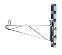 Eagle WalStor 24-Inch Wire Shelf Bracket Pair for Modular Wall System, Zinc Finish