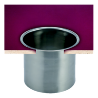 CFS Brands L360C Bar Trash Chutes & Receptacles