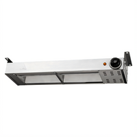 48-Inch Stainless Steel Unlighted Strip Heat Lamp Food Warmer