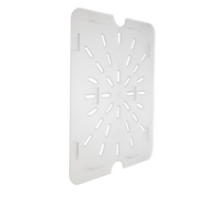 Half-Size Clear Polycarbonate Food Pan Drain Tray