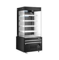 Omcan Grab-and-Go Open Front Refrigerated Showcase, 36-Inch, 19.77 Cu. Ft., 110V