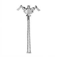 Fisher Dual Control Deck-Mount Valve with Rigid Outlet and Lever Handles