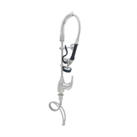 Mini Pre-Rinse Unit with Single Hole Deck-Mount Single Lever Faucet