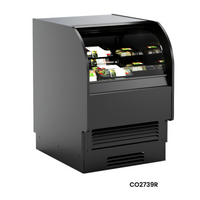 Structural Concepts Oasis® Self-Service Refrigerated Open-Air Screen Case, 27-1/2 Inch W x 34-1/4 Inch D x 39-3/8 Inch H, Self-Contained Refrigeration