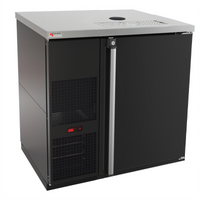 Pro-Line E-Series One-Section Draft Beer Cooler, 36-3/4-Inch Wide, Less Draft Tower, Self-Contained Refrigeration