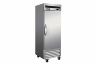 IKON Refrigeration One-Section Reach-In Freezer with Bottom-Mounted Self-Contained Refrigeration, Stainless Steel