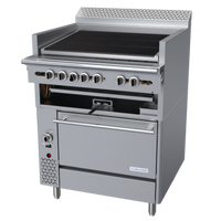 Garland Cuisine Series 36-Inch Heavy Duty Natural Gas Charbroiler Range with Convection Oven