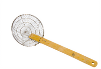 Town Coarse Double Mesh Stainless Steel Strainer with Bamboo Handle