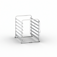 RATIONAL 6-Half Size Mobile Oven Rack for iCombi Pro/Classic, 6-Pan Capacity