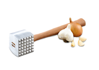 Vollrath Cast Aluminum Meat Tenderizer with Hickory Handle, 13-1/4 Inch Long