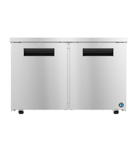 Hoshizaki Steelheart UR48B-LP 48-Inch Low Profile Two-Door Undercounter Refrigerator