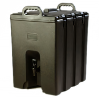 Cateraide LD 10 Gallon Insulated Beverage Server, Black