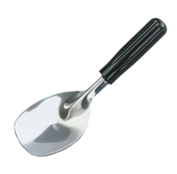 9-Inch Stainless Steel Ice Cream/Utility Spade with Black Polypropylene Handle