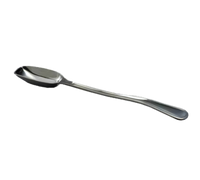 American Metalcraft Mirage 9-1/2 Inch Solid Serving Spoon, 18/8 Stainless Steel