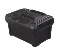 Cateraide Slide 'N Seal 24 Qt. Insulated Top-Load Food Pan Carrier, Black
