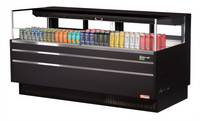 Turbo Air 72-Inch Low-Profile Horizontal Open Display Merchandiser, Deck Only, Self-Contained Refrigeration