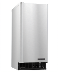 Hoshizaki AM-50BAK Self-Contained Air-Cooled Cube-Style Ice Machine with 27 lb. Bin