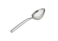 Miramar® Contemporary Style 4 oz. Solid Oval Serving Spoon, Stainless Steel