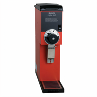 BUNN G3HD Automatic Bulk Coffee Grinder, 3 lb Hopper, Red