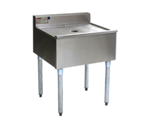 Eagle Group 1800 Series 48-Inch Freestanding Workboard Unit with Embossed Drainboard Top