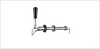 Krowne Through Cooler Wall Kit with Spacer, Shank, Flange, Washer, Hex Nut and Tailpiece