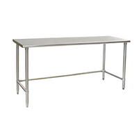 Eagle Group BlendPort® Deluxe Series Flat Top Stainless Steel Work Table, 96 x 24 Inches