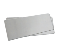 Eagle Group Hand Sink Side Splash Guard, Self-Adhesive, 304 Stainless Steel