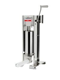 Trento 2-Speed Manual Vertical and Horizontal Gear Drive Sausage Stuffer, 11 lb. Capacity