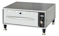 Freestanding Single-Drawer Food Warming Drawer, Thermostatic Controls, Stainless Steel