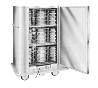 Classic Carter BB60 Mobile Insulated Electric Single-Door Banquet Cabinet for 72 Covered Plates